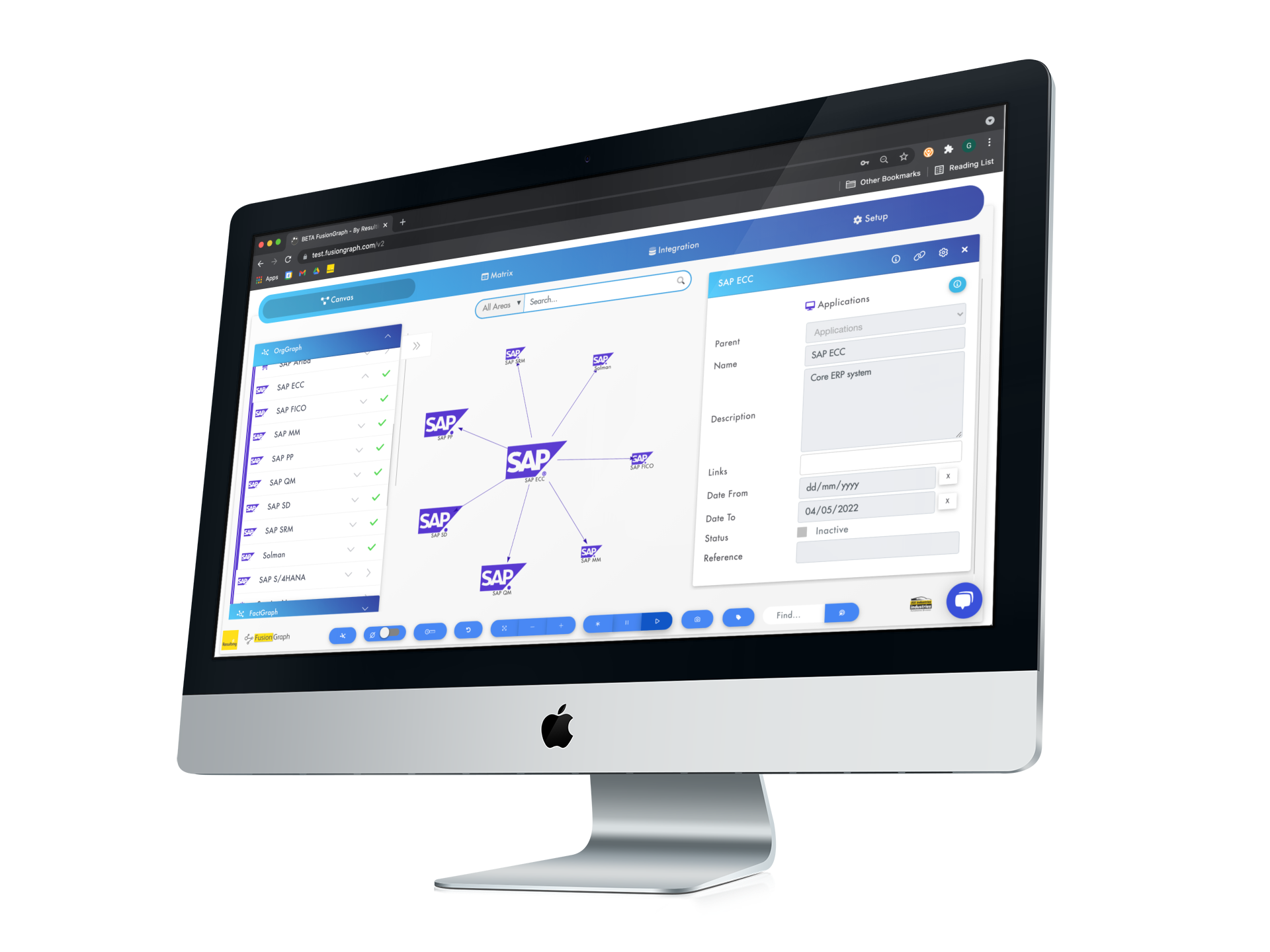 FusionGraph-SAP-visualize-roadmap-s4-HANA-data